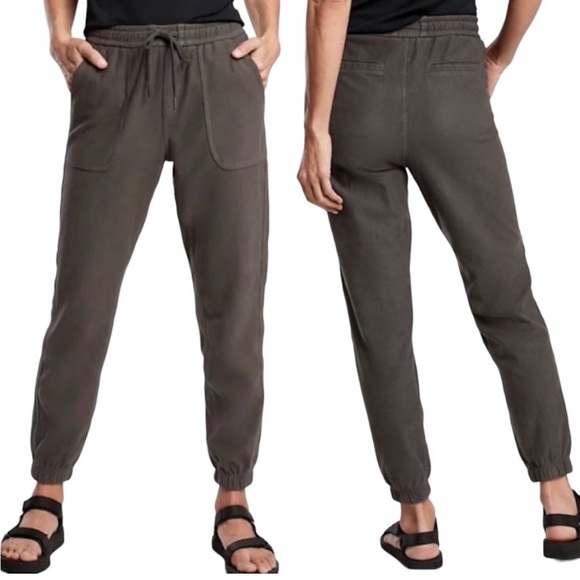 Athleta Pants - Athleta | Farallon Jogger Casual Pants Cypress Green Size 8